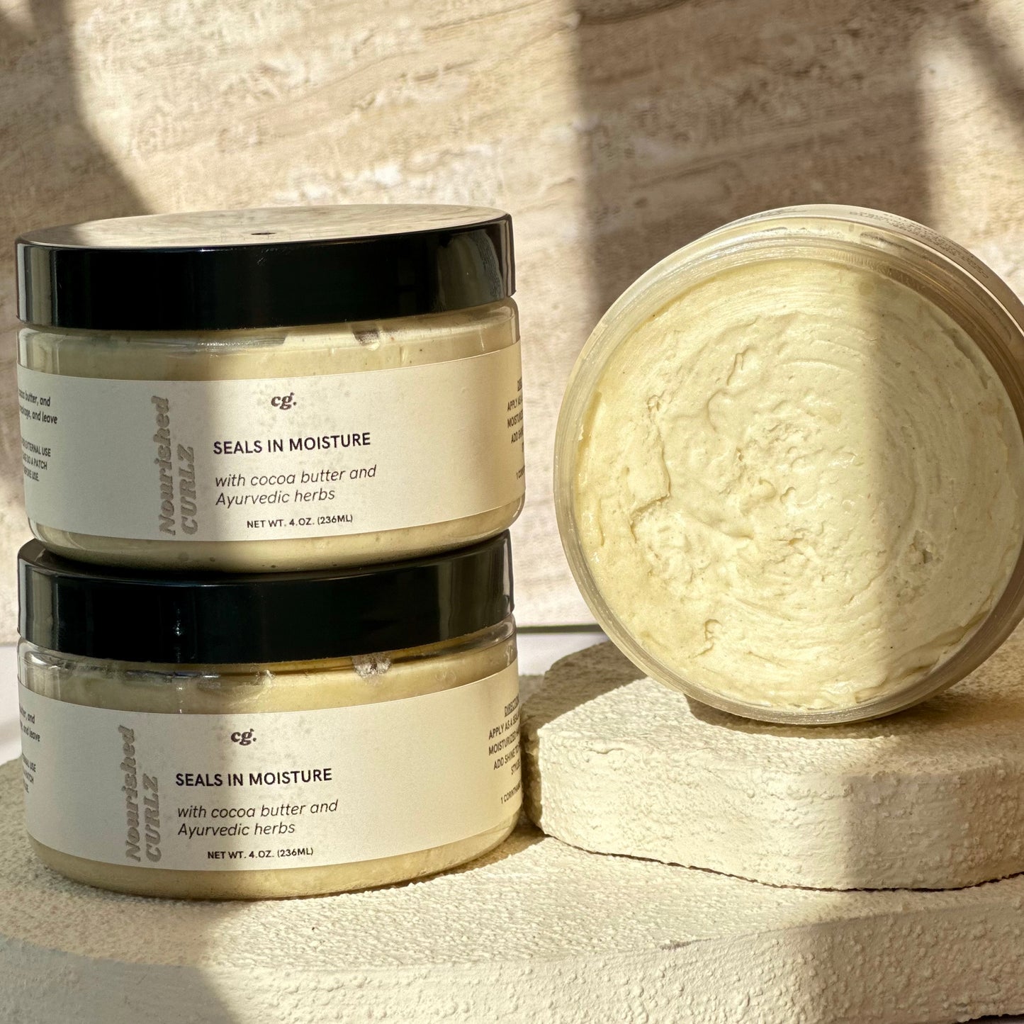 "Nourished Curlz" Herbal Hair Butter