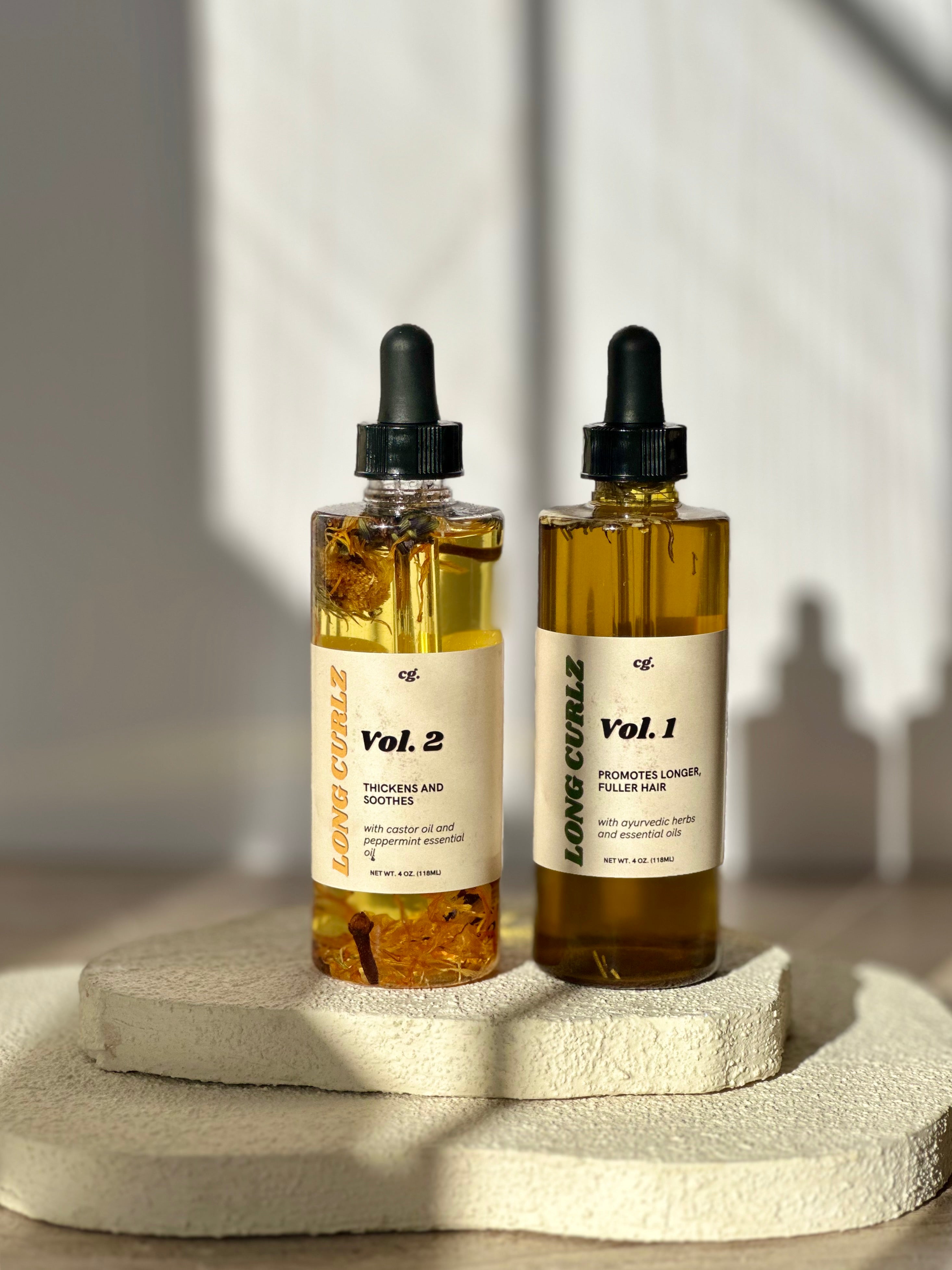 Vol 1 and Vol 2 Growth Oil Bundle – Curlz Galore by J. Cimone