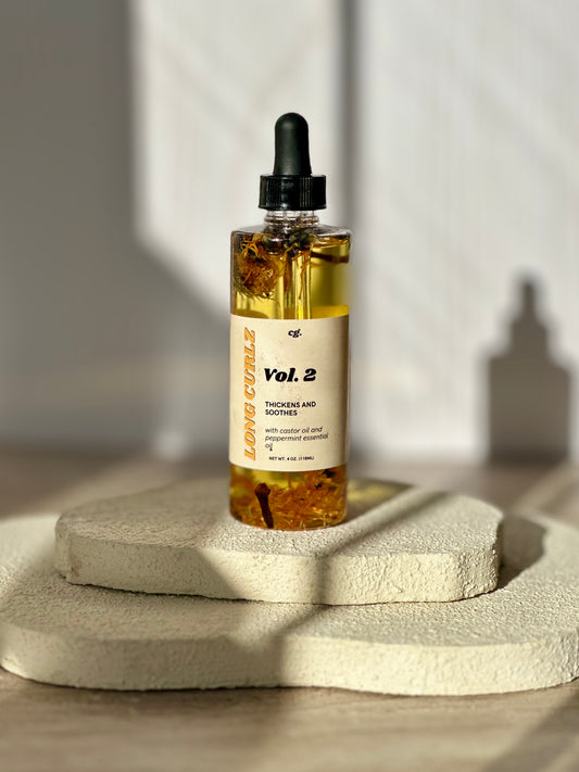 "Long Curlz" Thickening Growth Oil